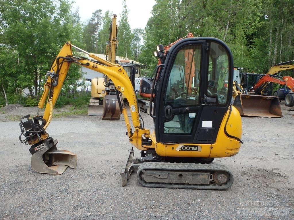 JCB 8018 Engconilla Mini ekskavatoriai < 7 t