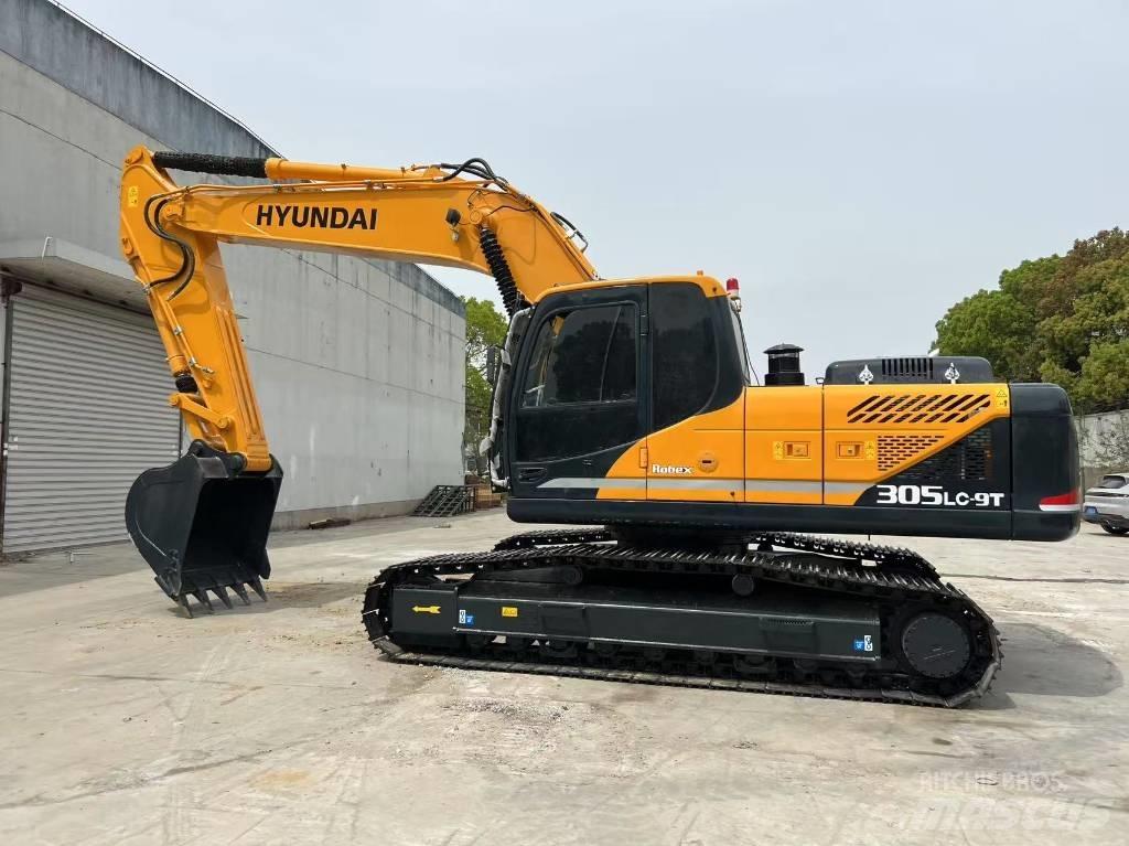 Hyundai r305lc-9t Vidutinės galios ekskavatoriai 7-12 t