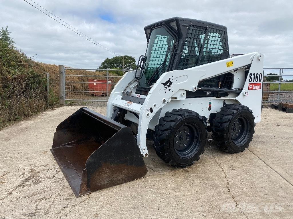 Bobcat S 160 Krautuvai su šoniniu pasukimu
