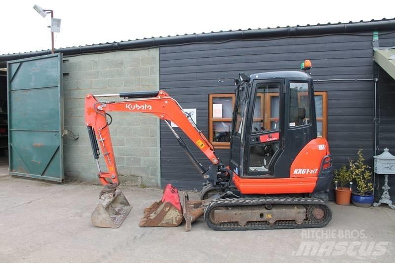 Kubota KX 61-3 Mini ekskavatoriai < 7 t