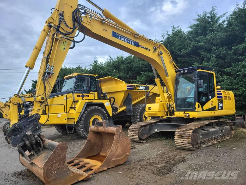 Komatsu PC240NLC-11 Vikšriniai ekskavatoriai