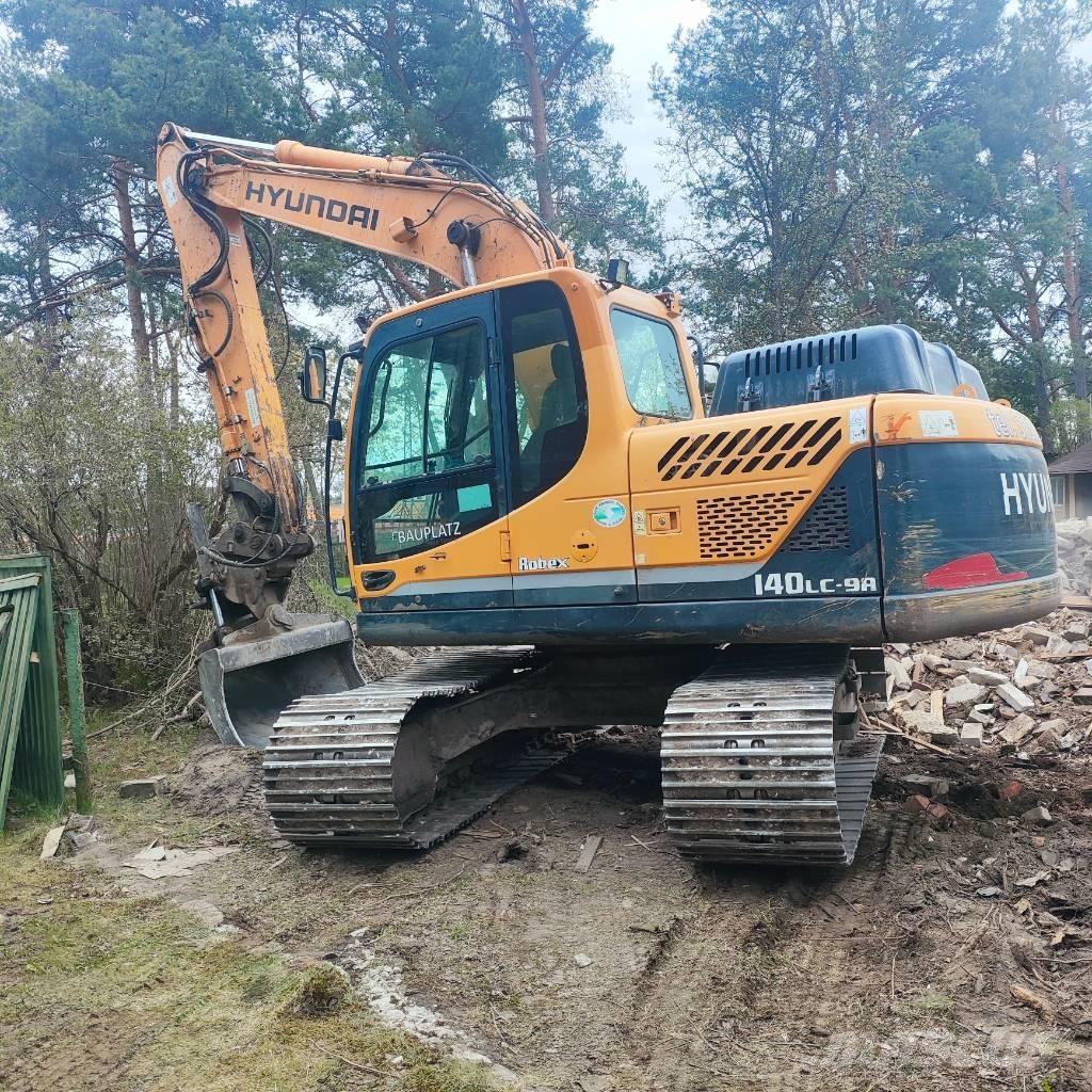 Hyundai LC 140 Vikšriniai ekskavatoriai