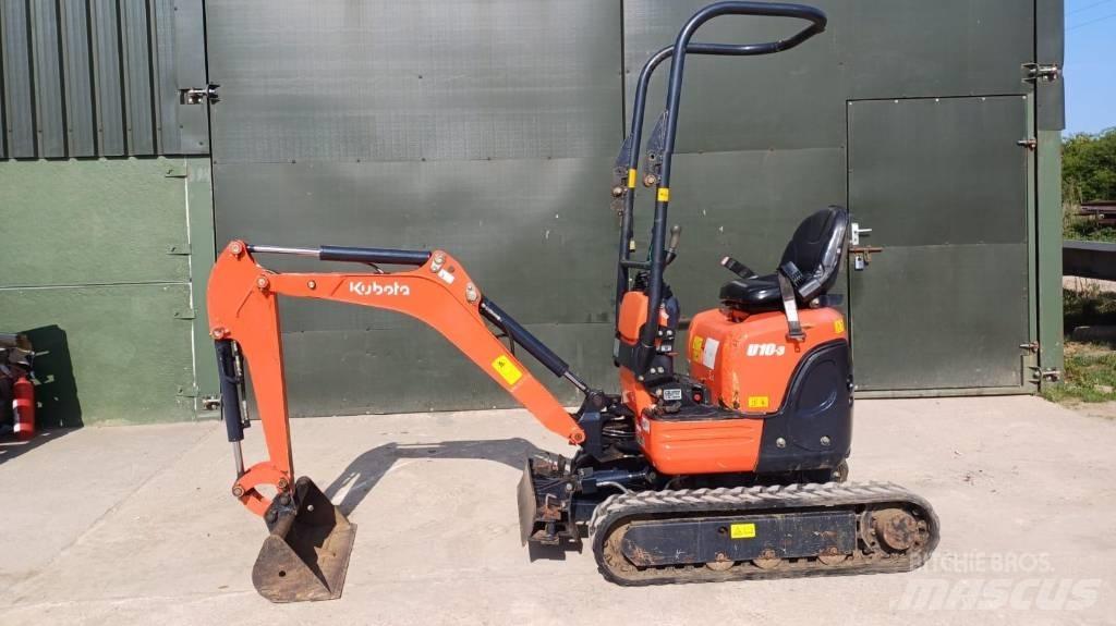 Kubota U10-3 Mini ekskavatoriai < 7 t