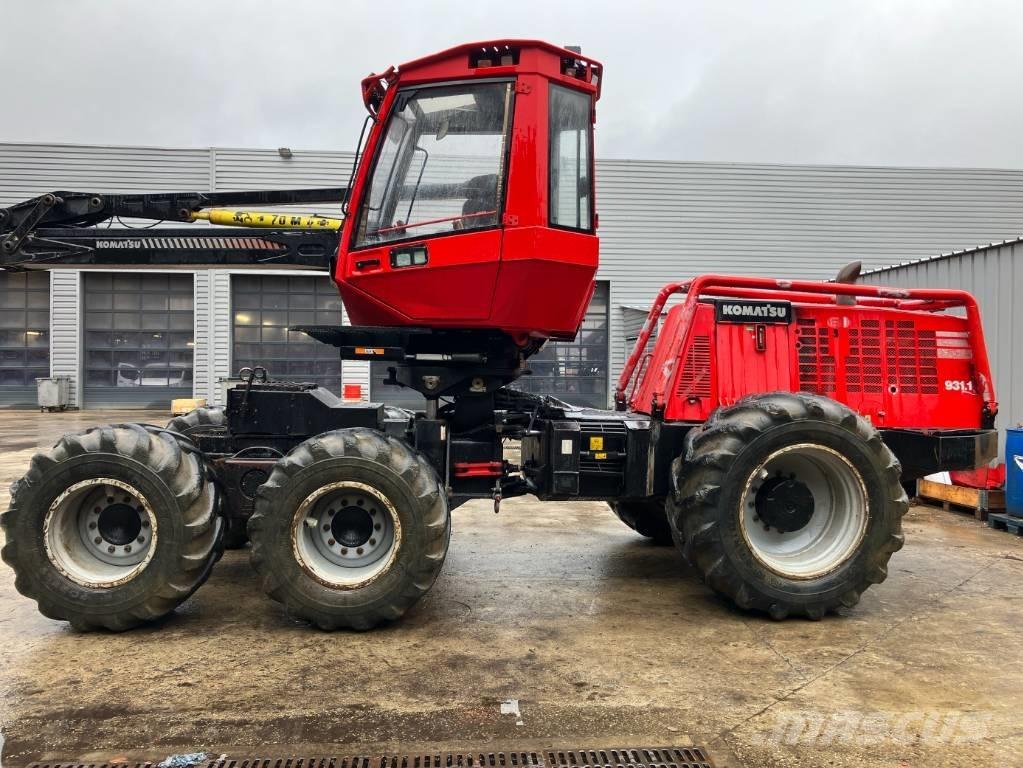 Komatsu 931.1 Miško technika (Harvesteriai)