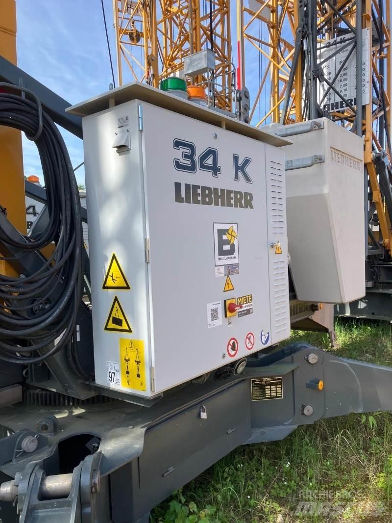 Liebherr 34K Bokštiniai kranai