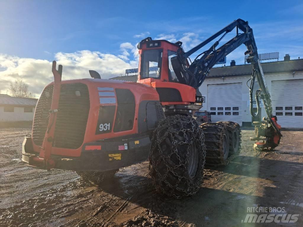 Komatsu 931 Miško technika (Harvesteriai)