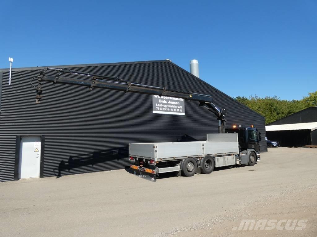 Scania P 370 Automobiliniai kranai