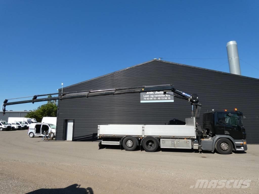 Scania P 370 Automobiliniai kranai