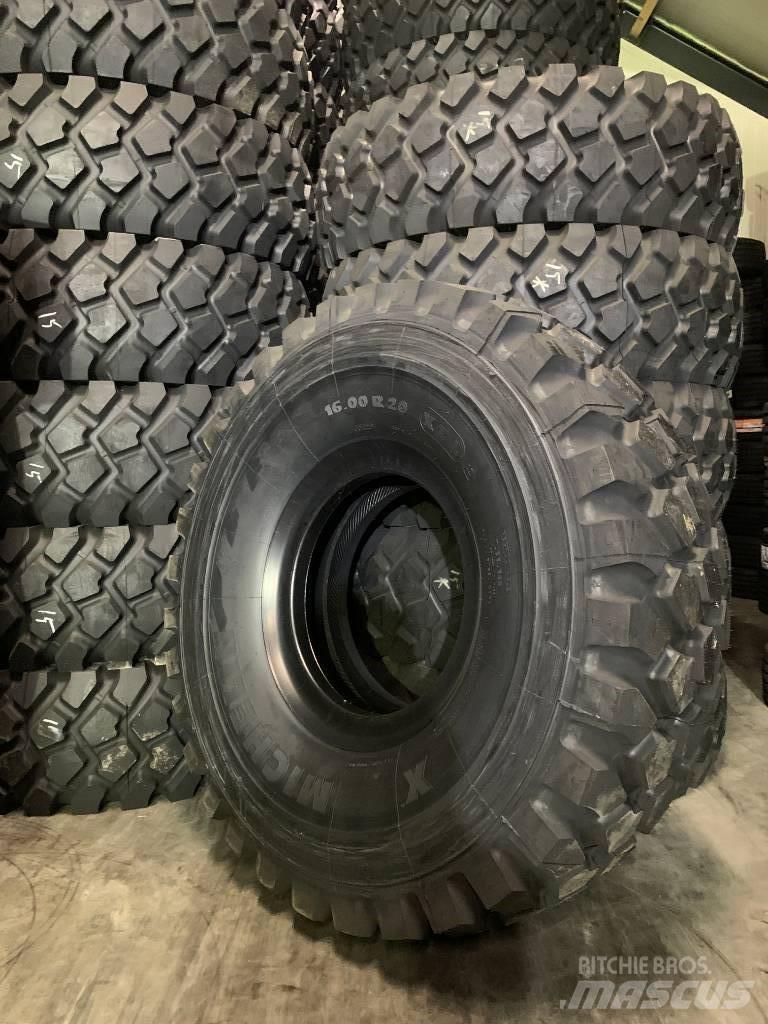 Michelin 1600R20 XZL Padangos, ratai ir ratlankiai