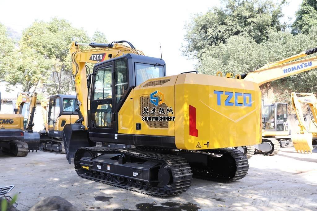 TZCO TZ130 Vidutinės galios ekskavatoriai 7-12 t