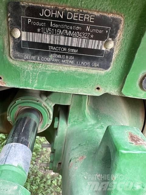 John Deere 5115 M Traktoriai