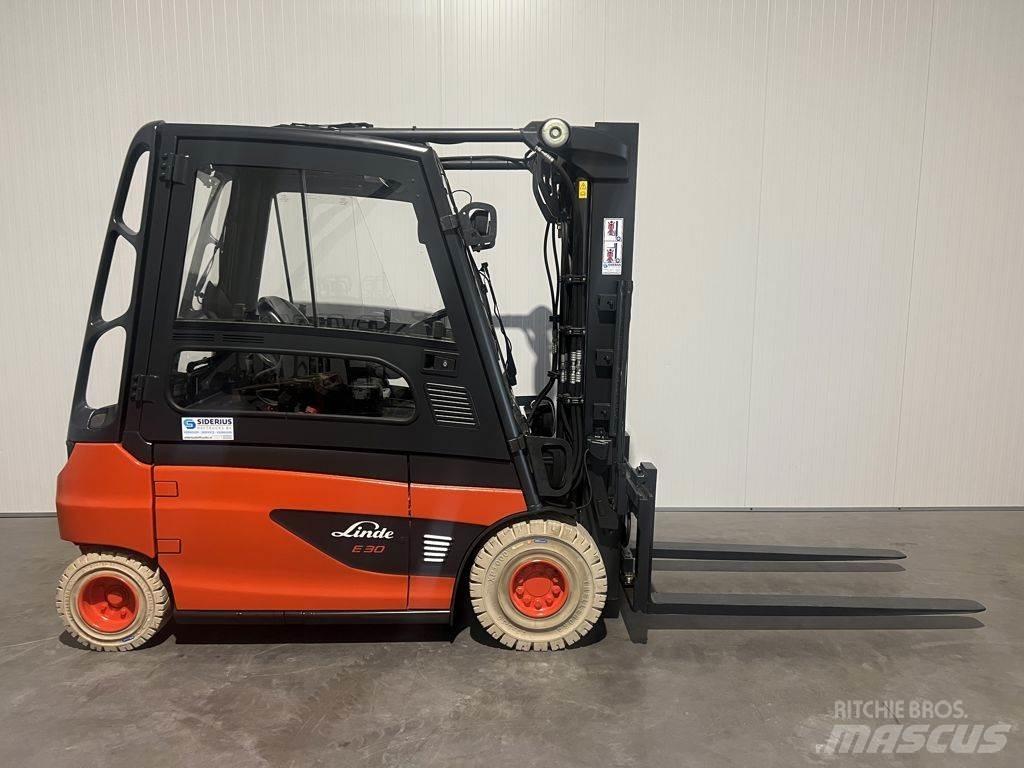 Linde E30L-01 Elektriniai šakiniai krautuvai