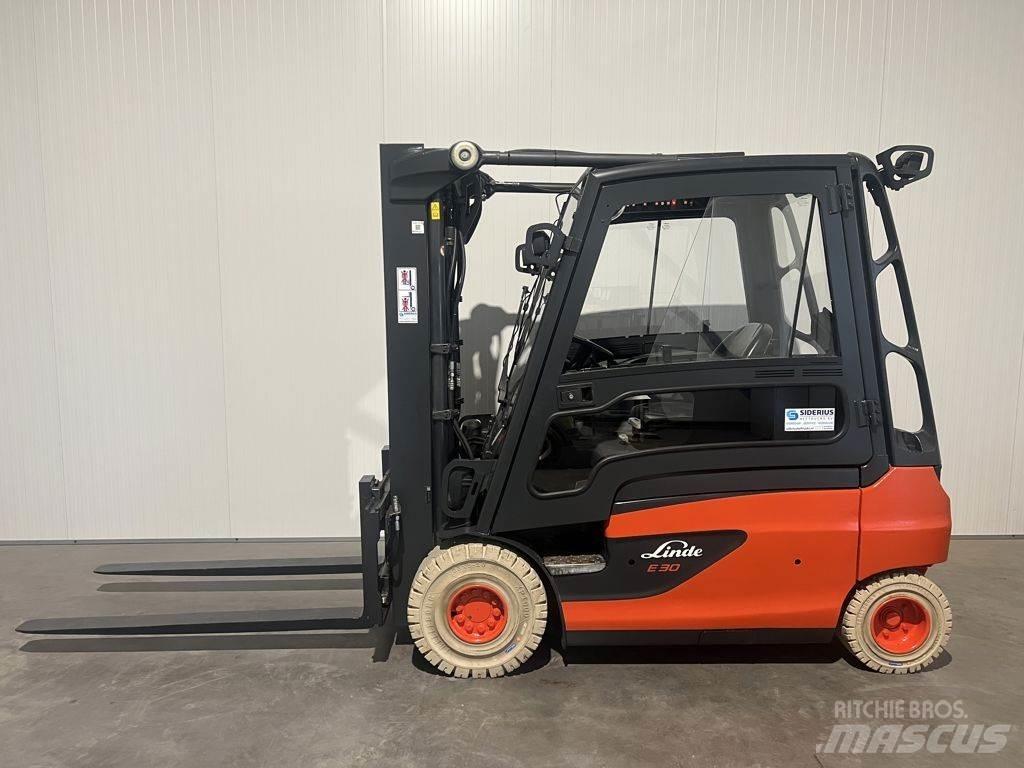 Linde E30L-01 Elektriniai šakiniai krautuvai