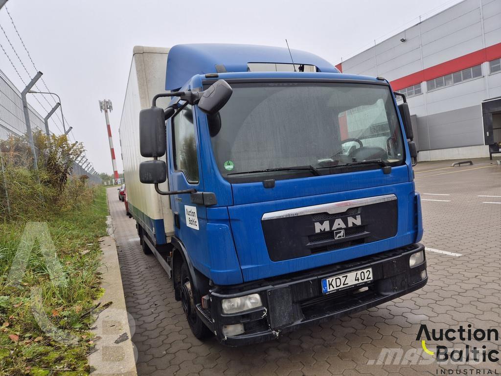 MAN TGL12.220 BL Sunkvežimiai su dengtu kėbulu