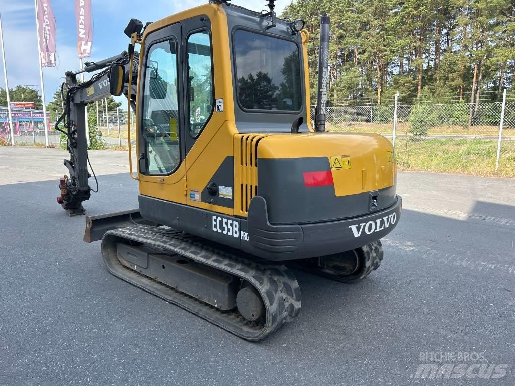 Volvo EC 55 B Pro Mini ekskavatoriai < 7 t