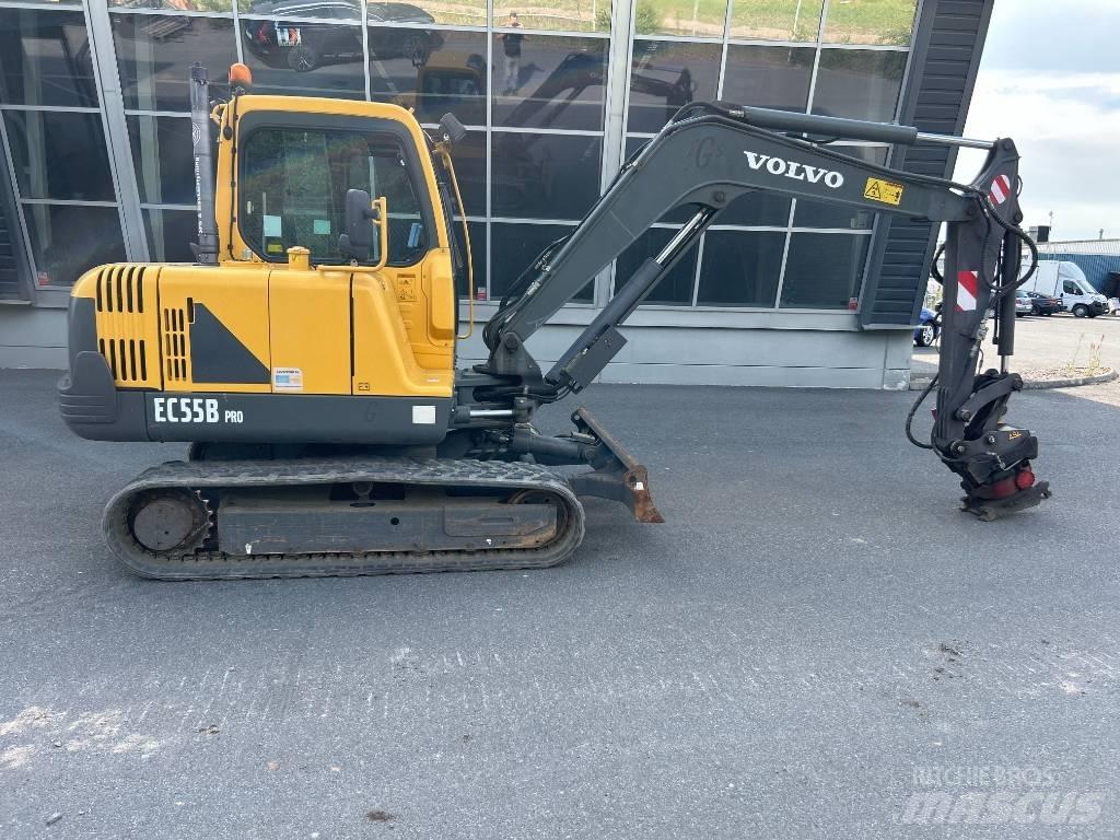 Volvo EC 55 B Pro Mini ekskavatoriai < 7 t