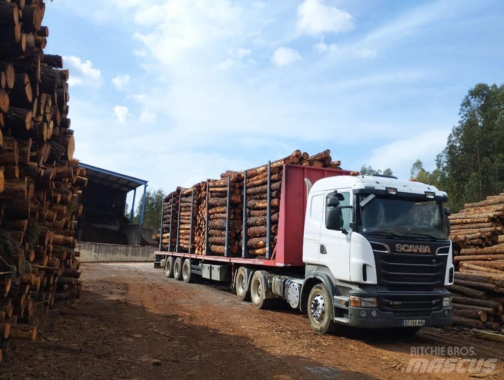 Scania R 560 Miškovežių vilkikai