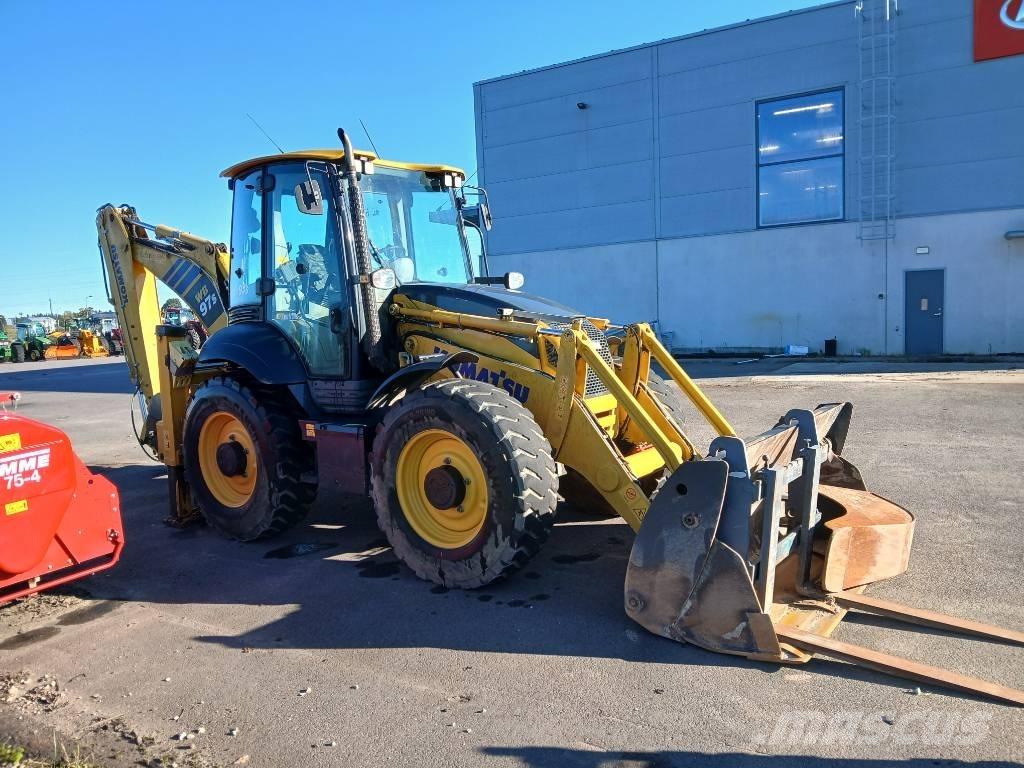 Komatsu WB 97 S-8 Ekskavatoriniai krautuvai