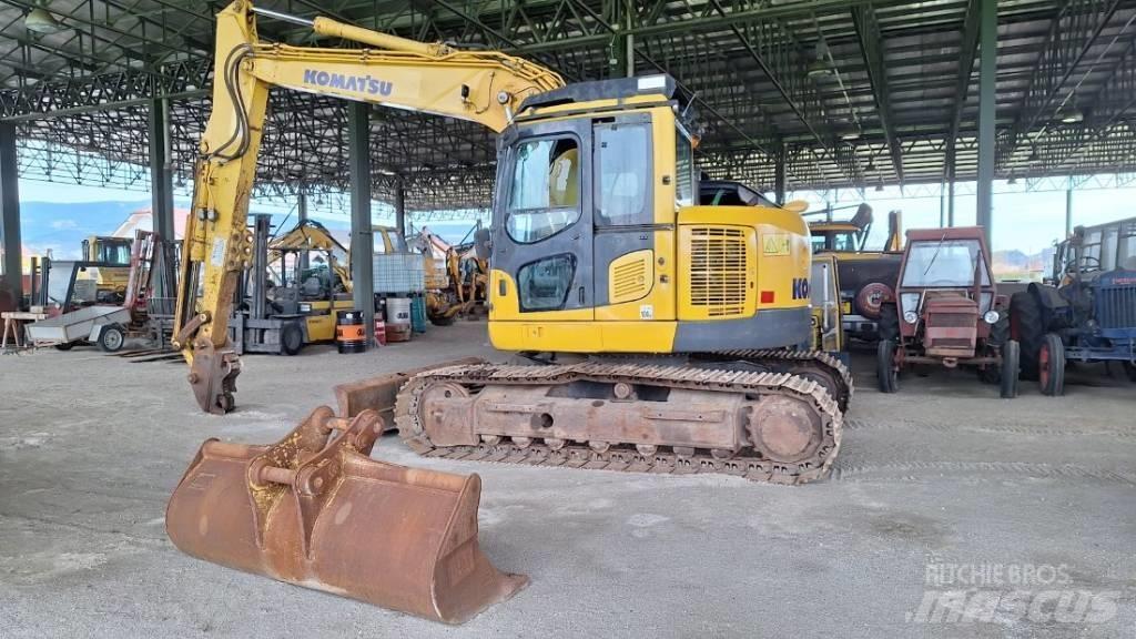 Komatsu PC 138US-8 Vikšriniai ekskavatoriai