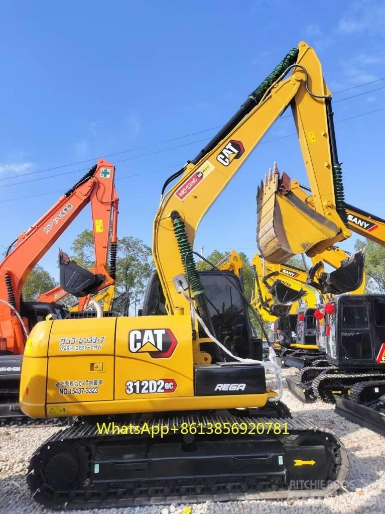 CAT 312 D Vikšriniai ekskavatoriai
