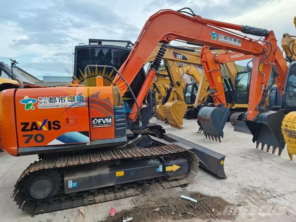 Hitachi ZX 70 Vidutinės galios ekskavatoriai 7-12 t