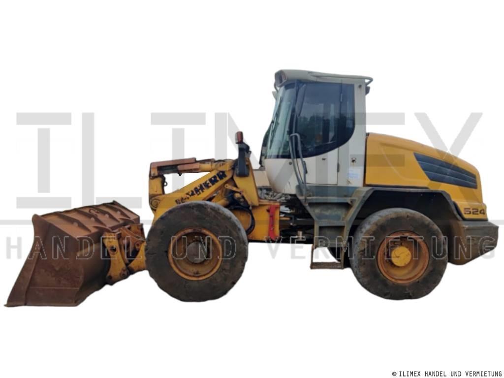 Liebherr L 524 Naudoti ratiniai krautuvai