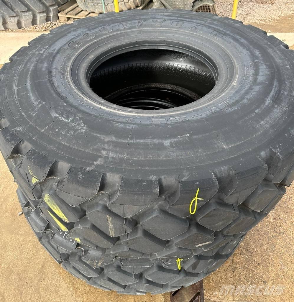 Goodyear 20.5R25 Padangos, ratai ir ratlankiai