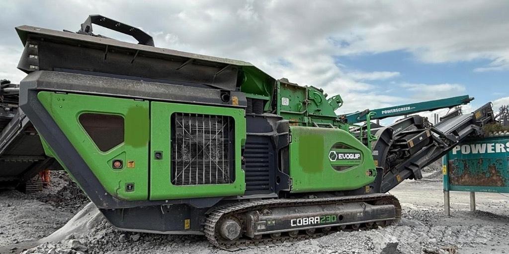 EvoQuip Cobra 230 Mobilūs smulkintuvai