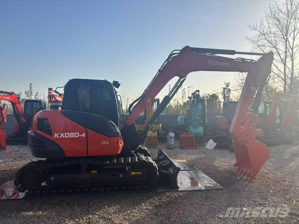 Kubota KX 080-4 Vidutinės galios ekskavatoriai 7-12 t