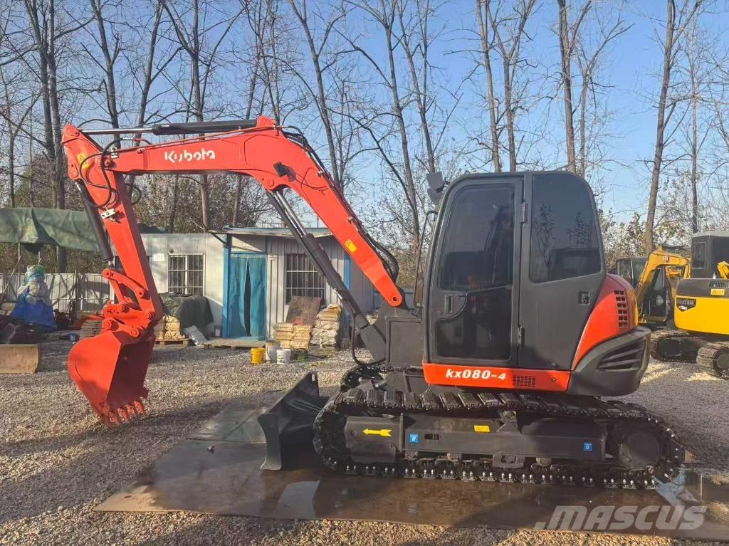 Kubota KX 080-4 Vidutinės galios ekskavatoriai 7-12 t