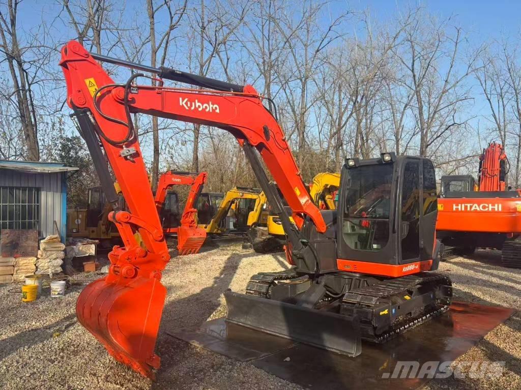 Kubota KX 080-4 Vidutinės galios ekskavatoriai 7-12 t