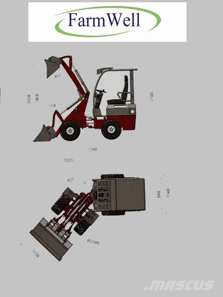  Max Loader 906 Mini krautuvai
