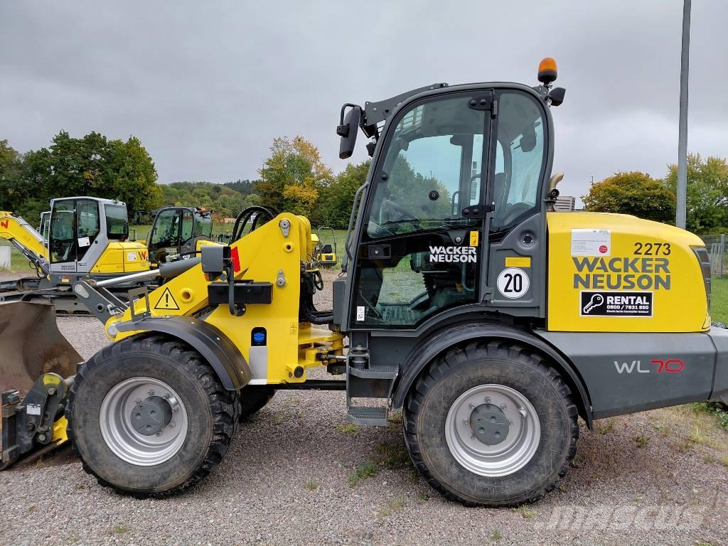 Wacker Neuson WL70 Naudoti ratiniai krautuvai