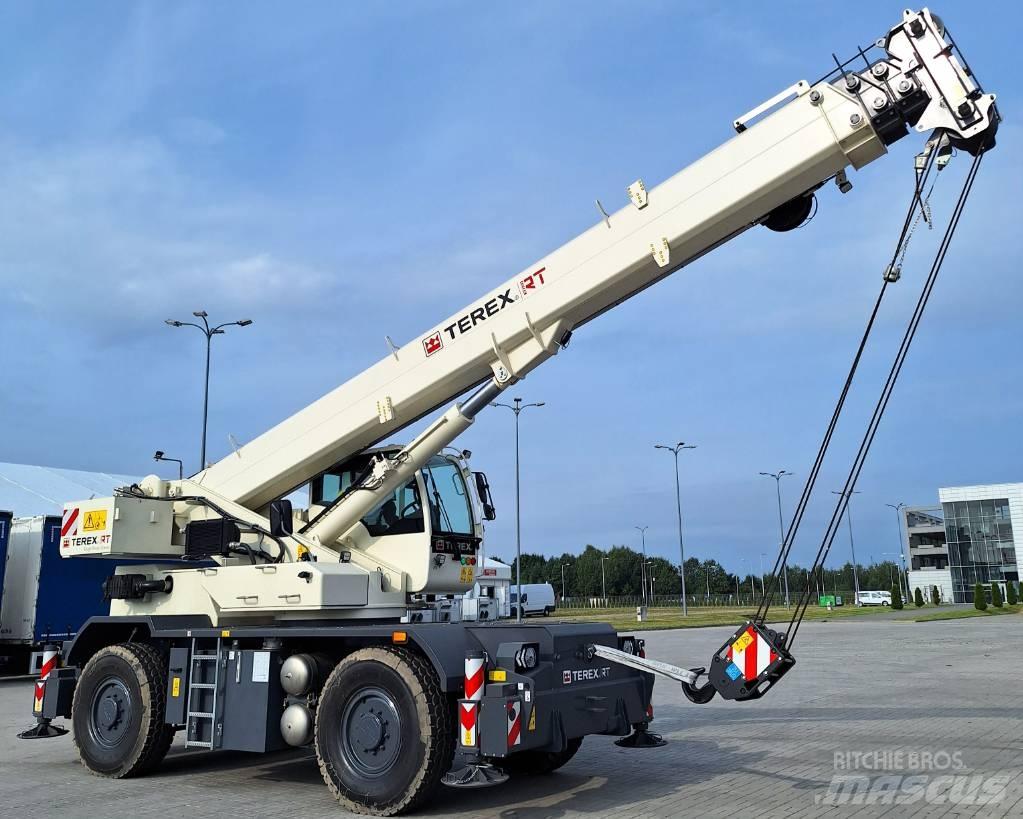 Terex TRT 35 Neapdoroto reljefo kranai
