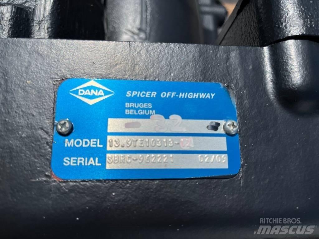  DANA 13.9TE10313-32 Transmisijos