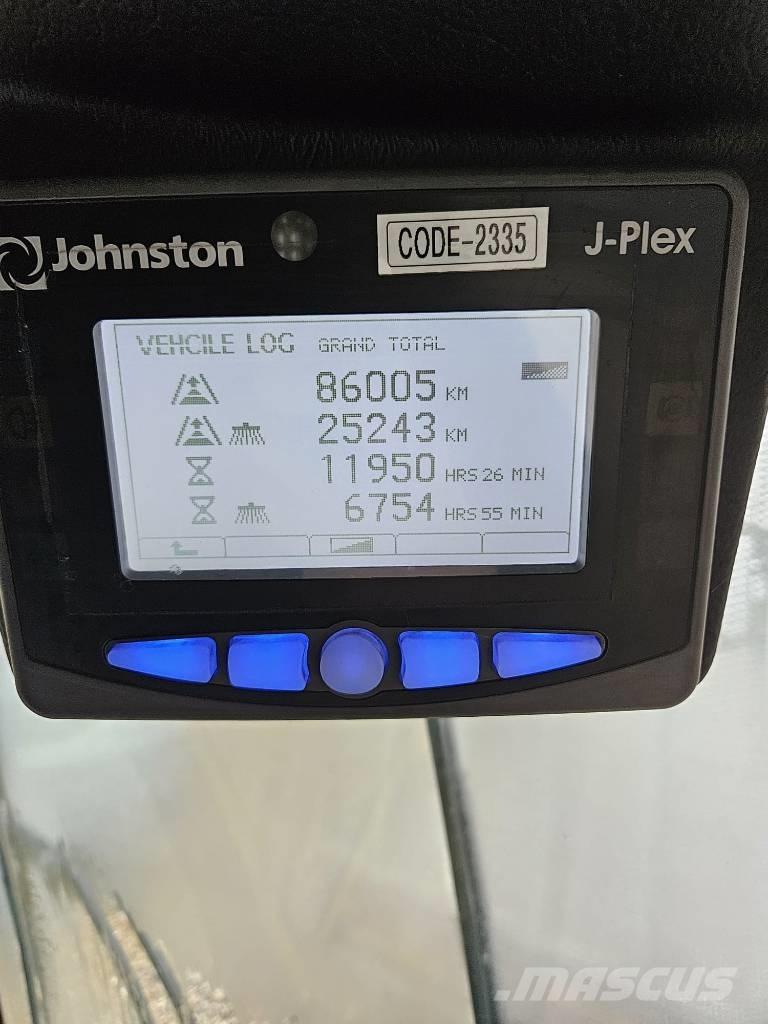 Johnston CN400 Šlavimo technika