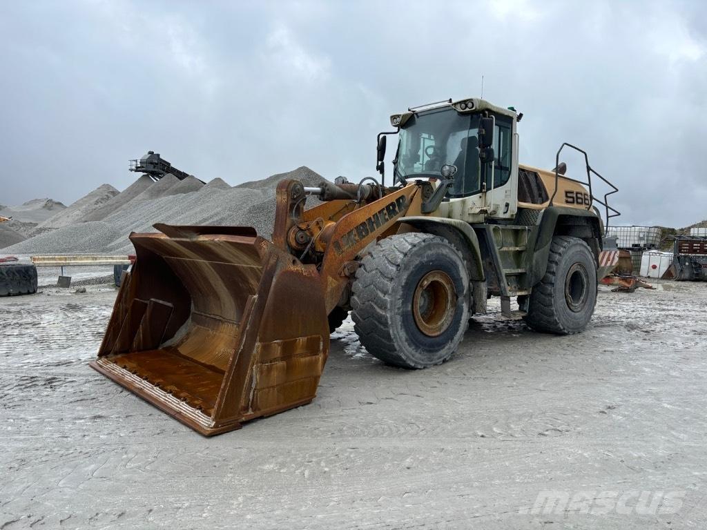 Liebherr L 566 Naudoti ratiniai krautuvai
