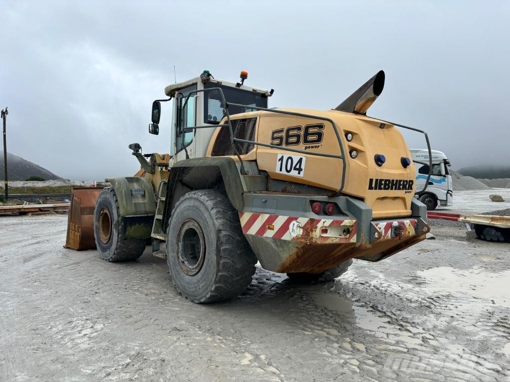 Liebherr L 566 Naudoti ratiniai krautuvai