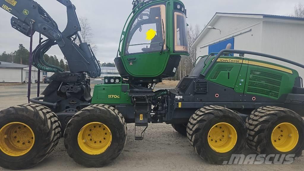 John Deere 1170 G Miško technika (Harvesteriai)