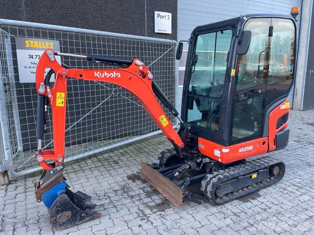 Kubota KX016-4 Mini ekskavatoriai < 7 t