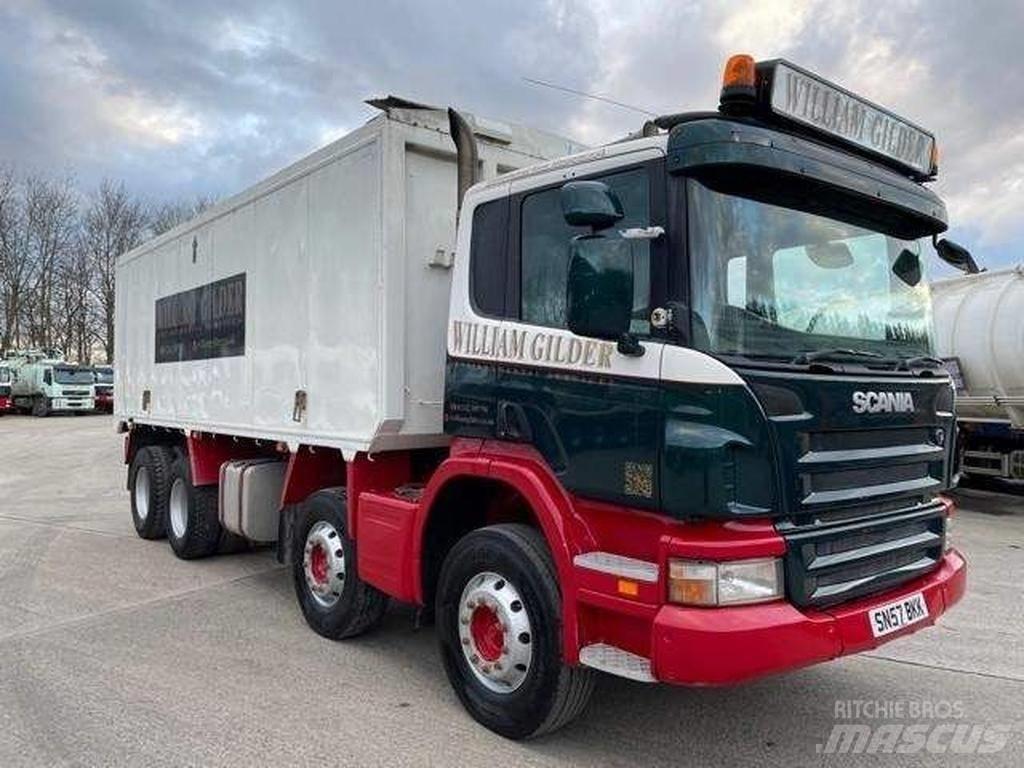 Scania P 380 Savivarčių priekabų vilkikai