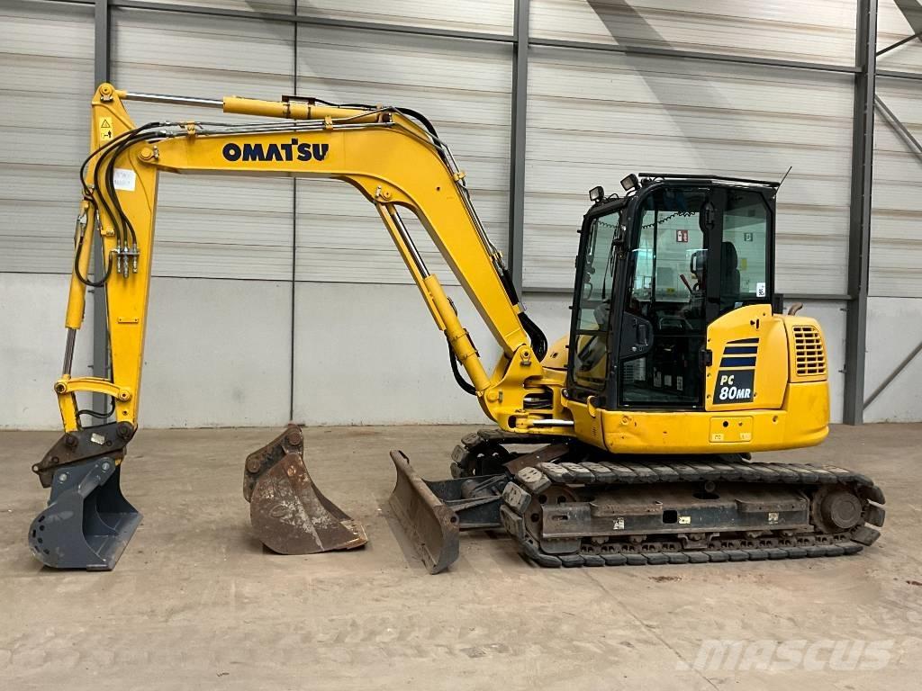 Komatsu PC 80 MR-5 Vidutinės galios ekskavatoriai 7-12 t
