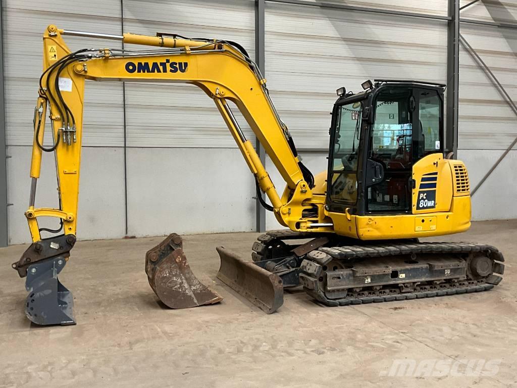 Komatsu PC 80 MR-5 Vidutinės galios ekskavatoriai 7-12 t
