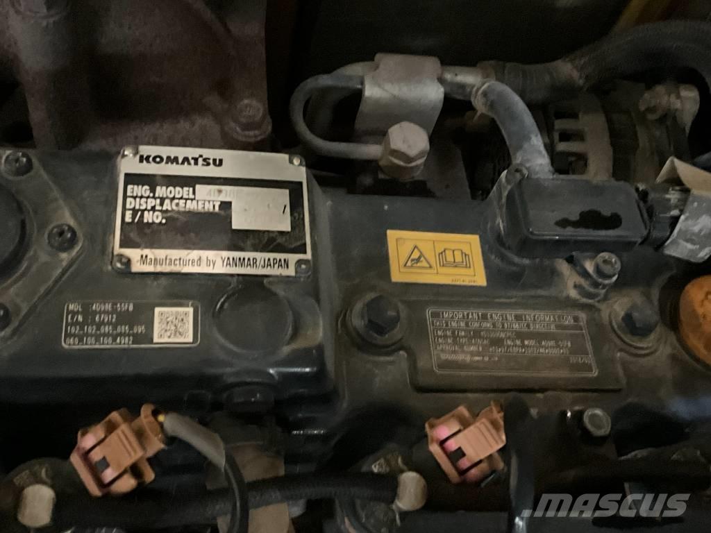 Komatsu PC 80 MR-5 Vidutinės galios ekskavatoriai 7-12 t