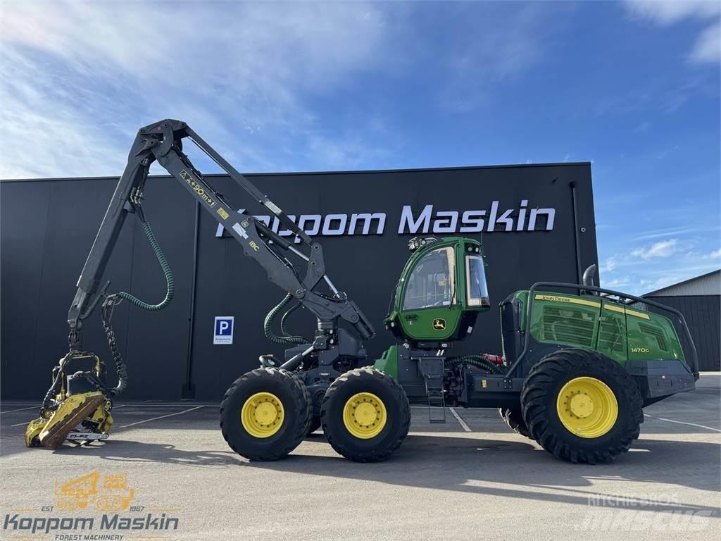 John Deere 1470G Miško technika (Harvesteriai)