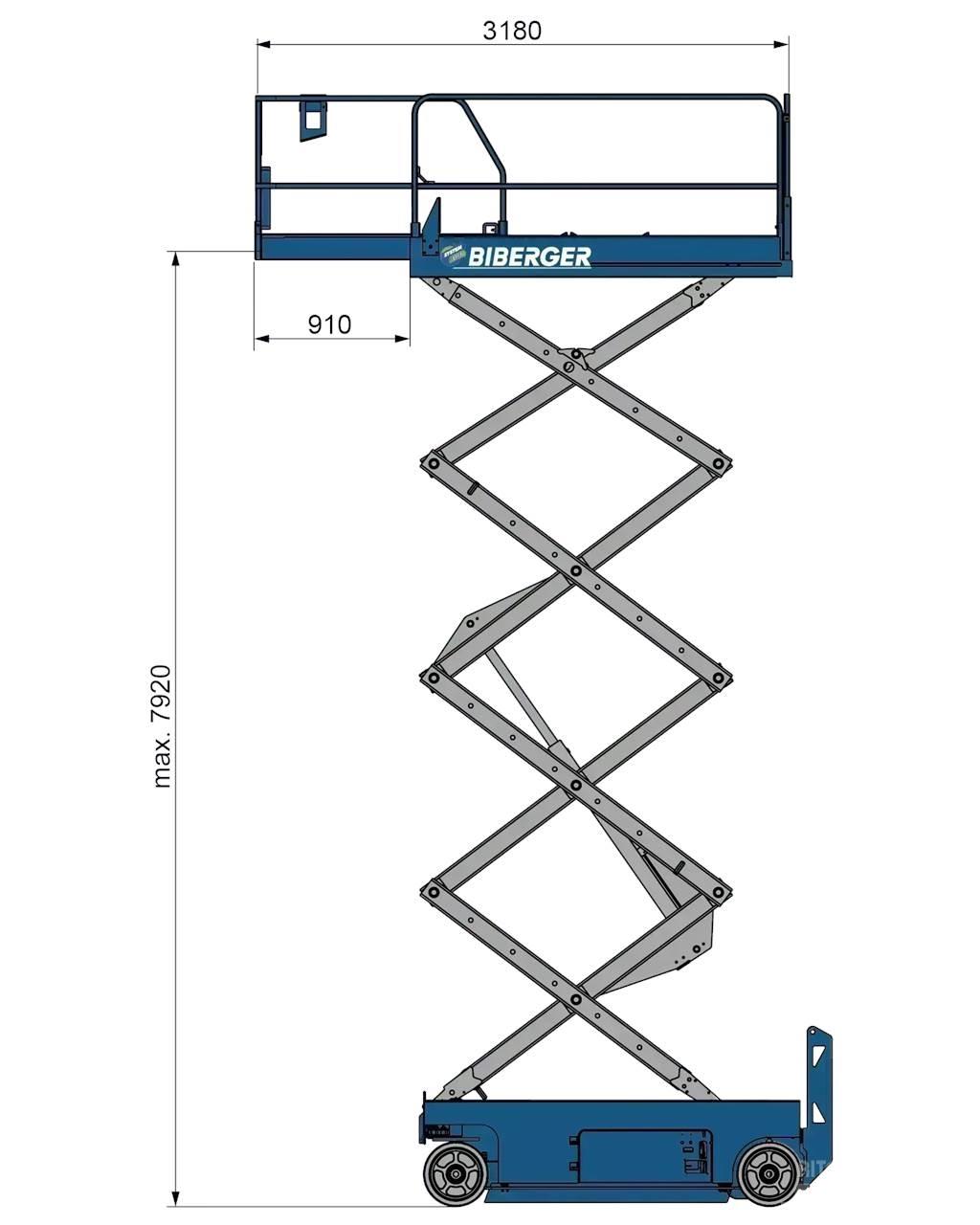Genie GS 2646 Žirkliniai keltuvai