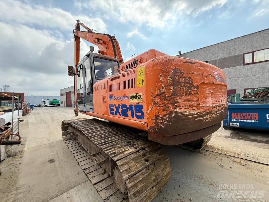 Fiat-Hitachi EX 215 Vikšriniai ekskavatoriai