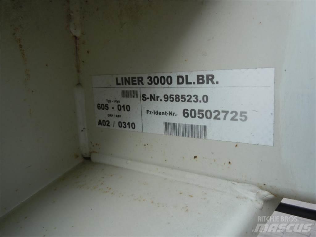 CLAAS Liner 3000 Pradalges formuojantys padargai