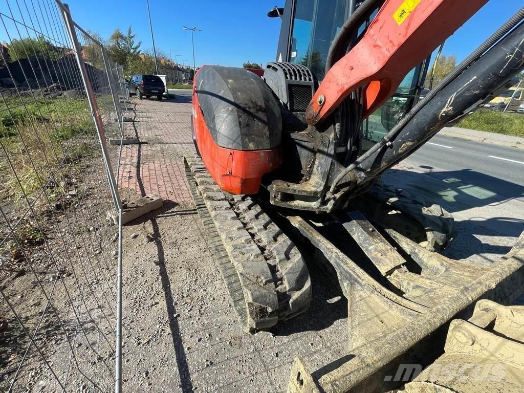 Kubota KX-080-4 Mini ekskavatoriai < 7 t