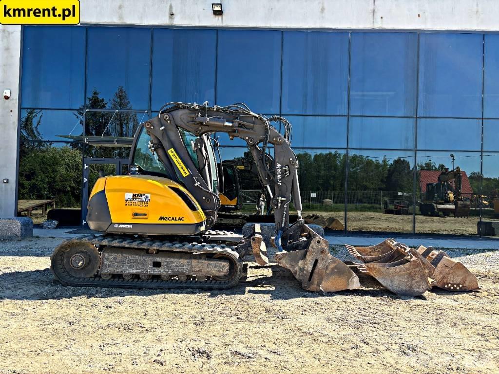Mecalac 8 MCR Vidutinės galios ekskavatoriai 7-12 t